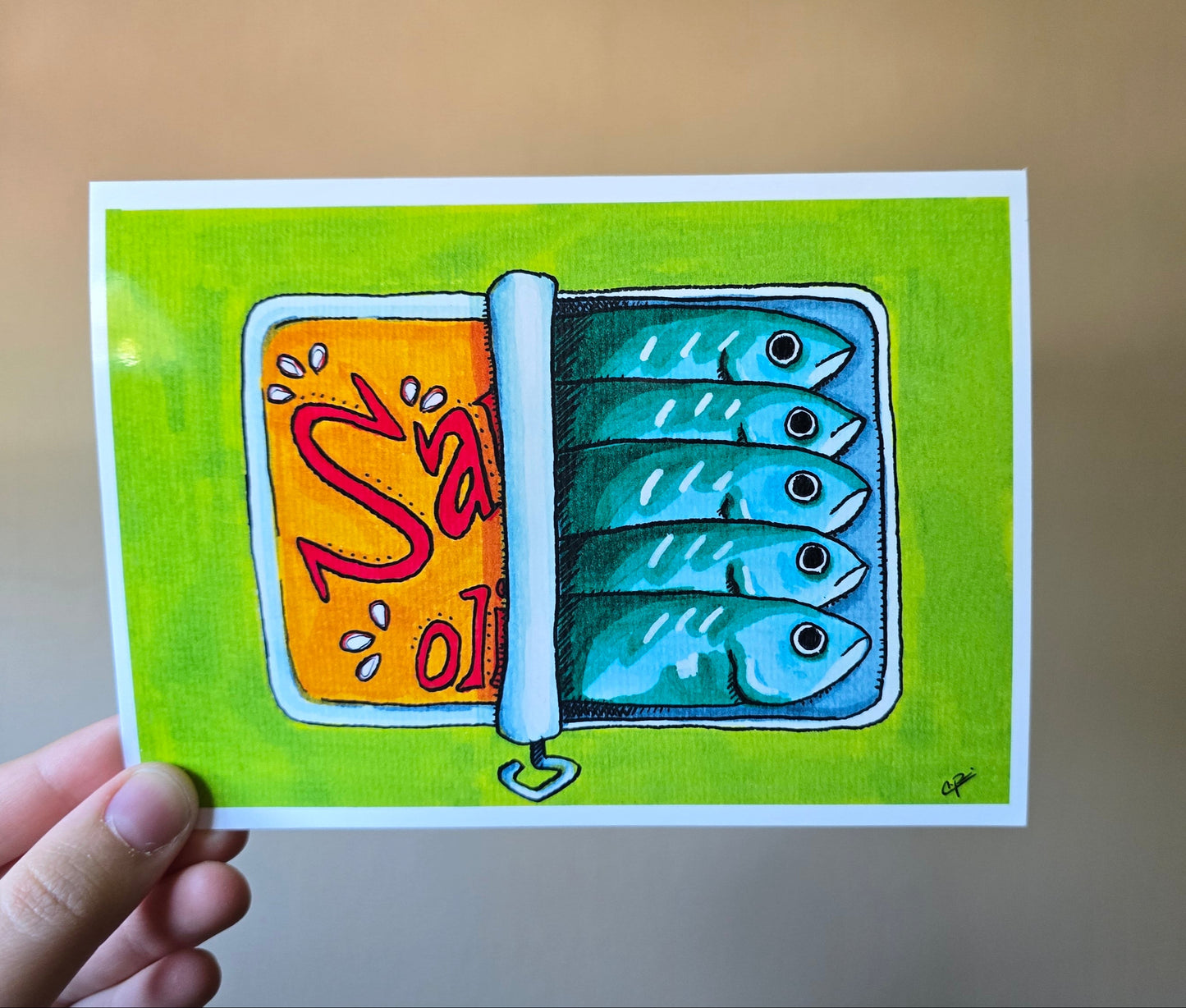 Sardine Mini Poster