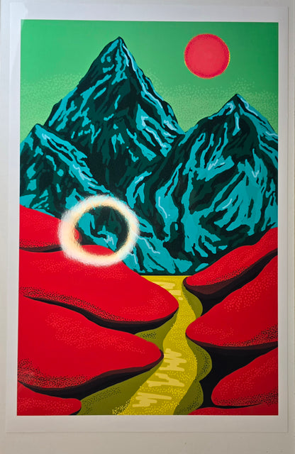 Vivid Poster - Mountains