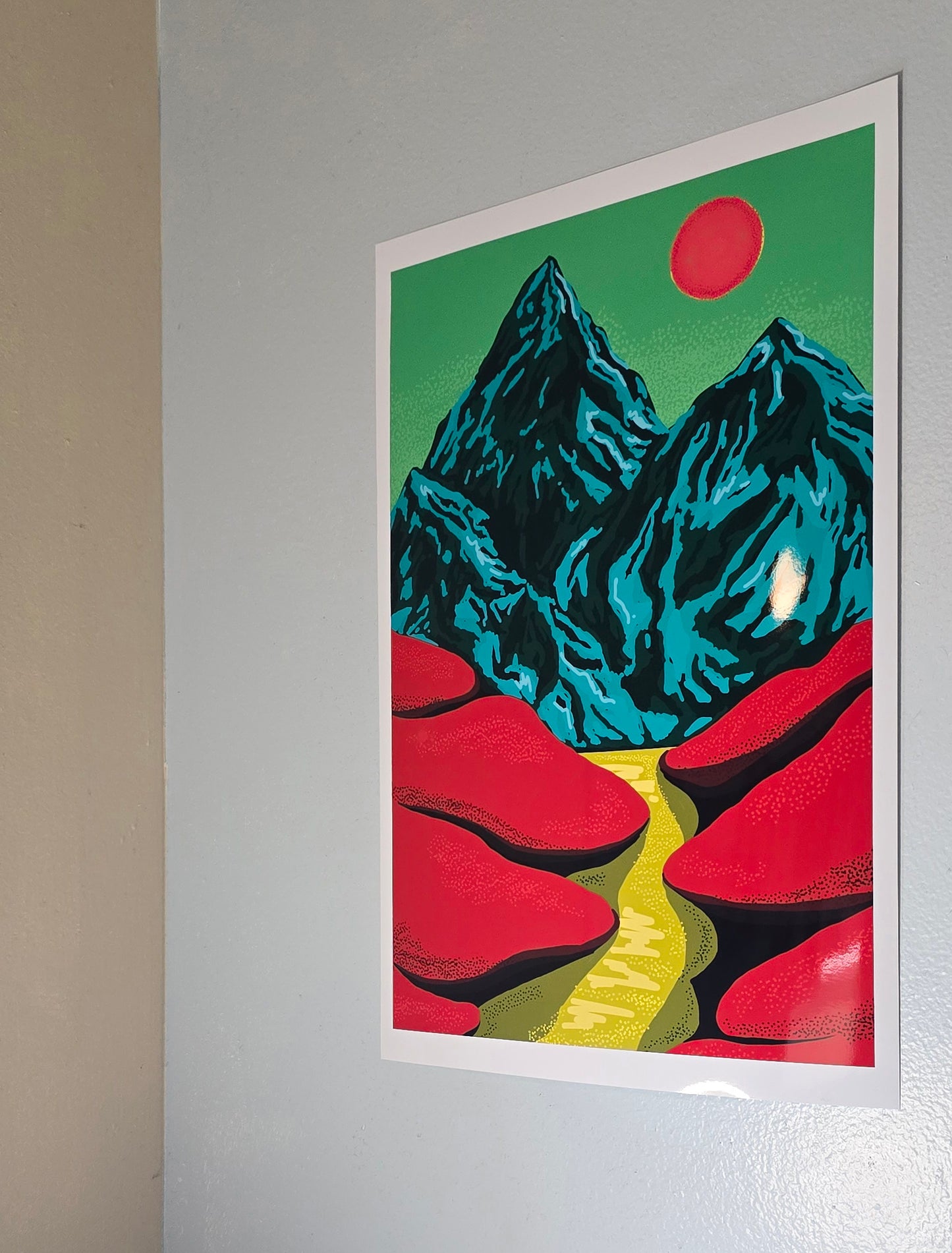 Vivid Poster - Mountains