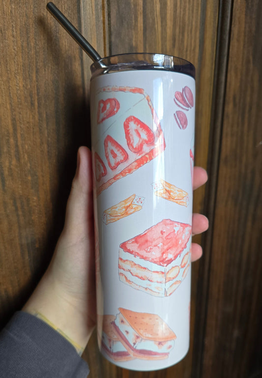 Pastel Bakery 20oz. Metal Tumbler